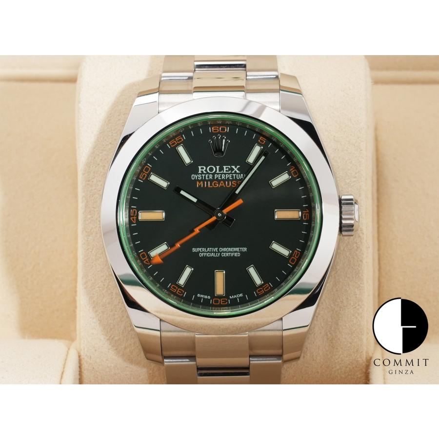 ロレックス ミルガウス Ref.116400GV SS ブラック文字盤 | ミルガウス