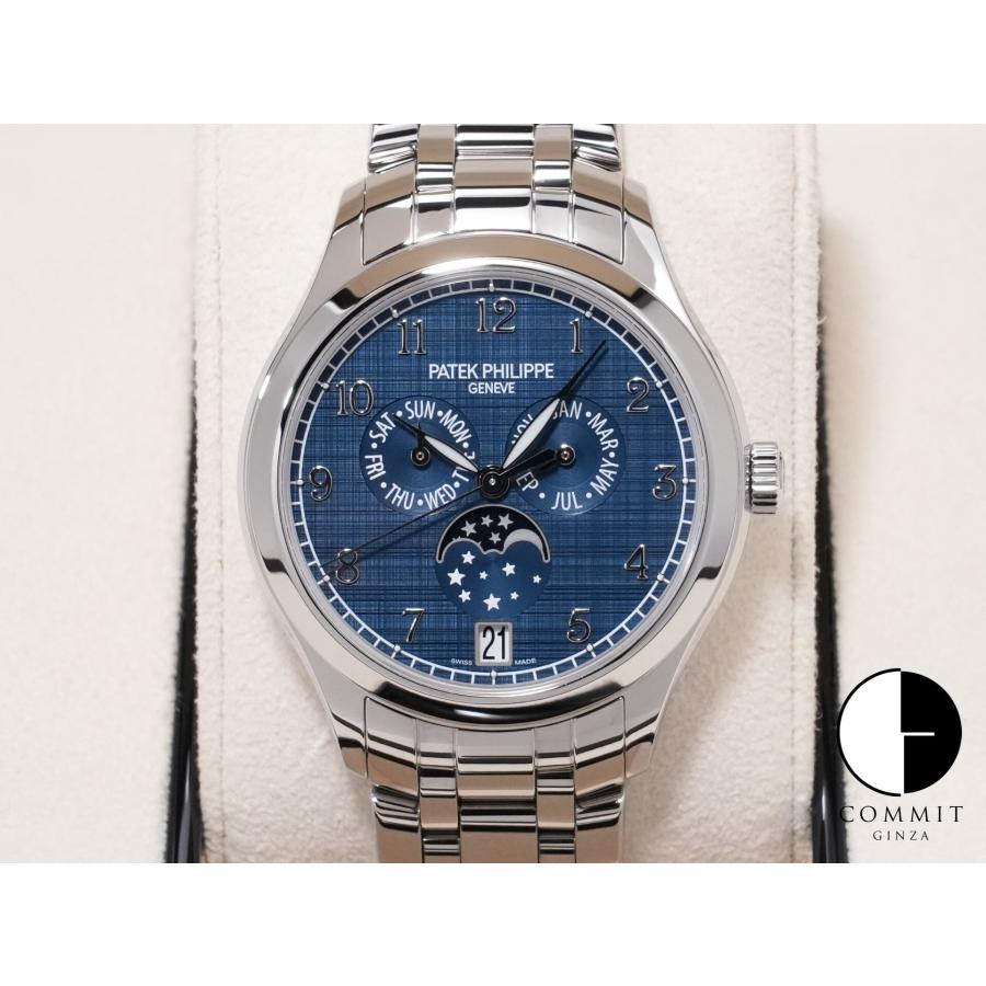 パテックフィリップ アニュアルカレンダー ムーンフェイズ Ref.4947/1A-001 ステンレススチール ブルー文字盤 | PATEK PHILIPPE