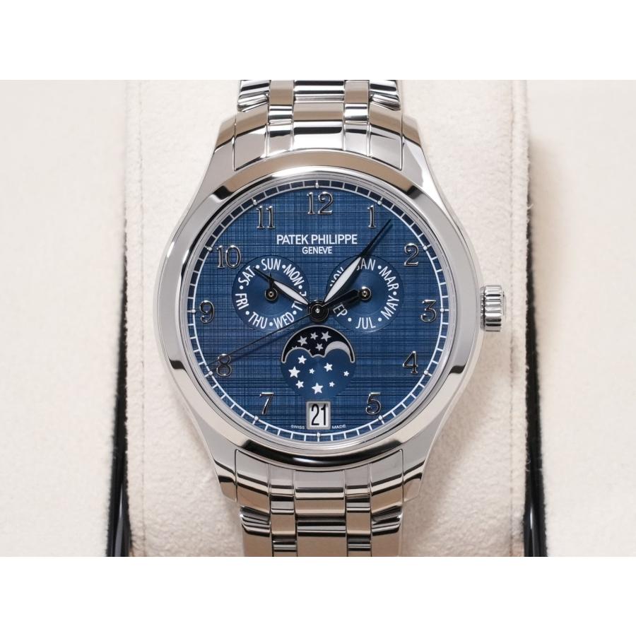 パテックフィリップ アニュアルカレンダー ムーンフェイズ Ref.4947/1A-001 ステンレススチール ブルー文字盤 | PATEK PHILIPPE | 01