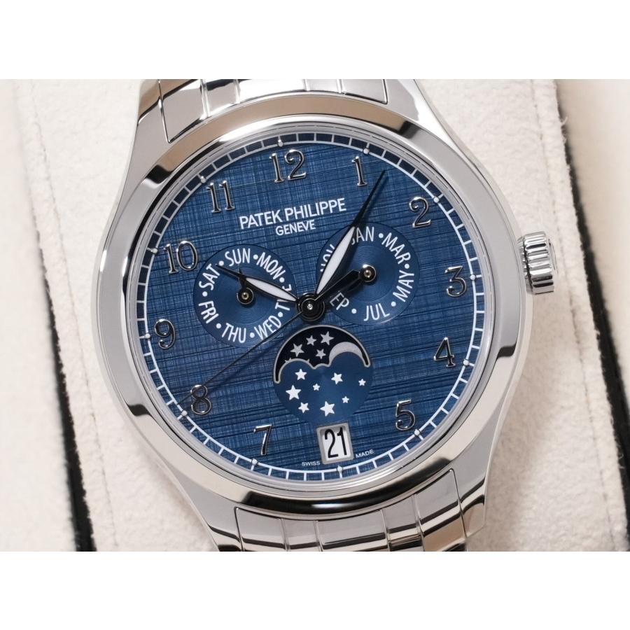 パテックフィリップ アニュアルカレンダー ムーンフェイズ Ref.4947/1A-001 ステンレススチール ブルー文字盤 | PATEK PHILIPPE | 02