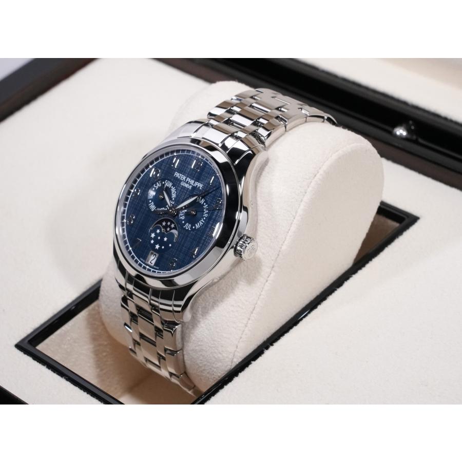 パテックフィリップ アニュアルカレンダー ムーンフェイズ Ref.4947/1A-001 ステンレススチール ブルー文字盤 | PATEK PHILIPPE | 03