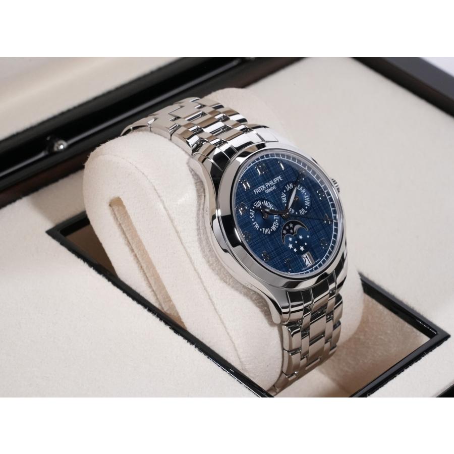 パテックフィリップ アニュアルカレンダー ムーンフェイズ Ref.4947/1A-001 ステンレススチール ブルー文字盤 | PATEK PHILIPPE | 04
