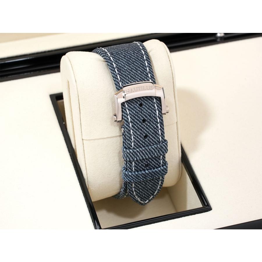 パテックフィリップ ノーチラス クロノグラフ Ref.5980/60G-001 ホワイトゴールド ブルーグレー オパーリン文字盤 | ノーチラス | 05