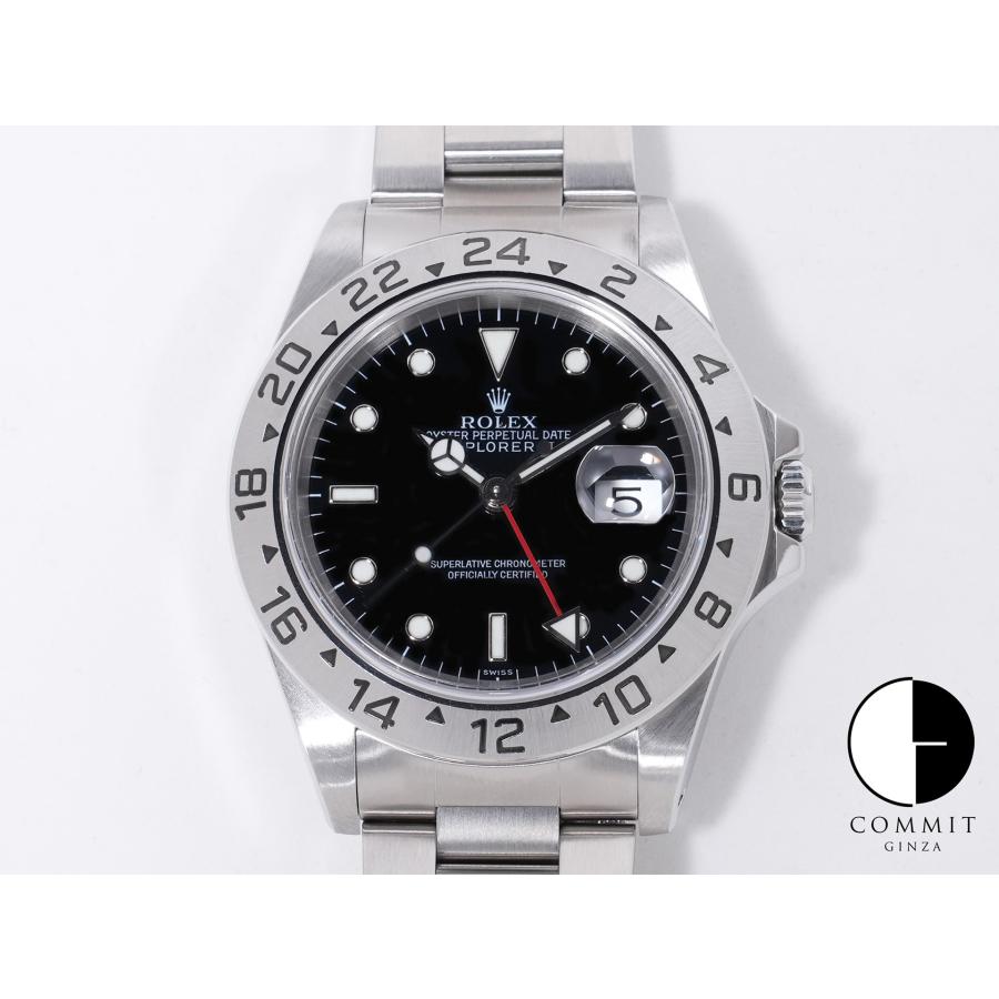 ロレックス エクスプローラーII Ref.16570 ステンレススチール ブラック文字盤 オイスターブレスレット | エクスプローラーII