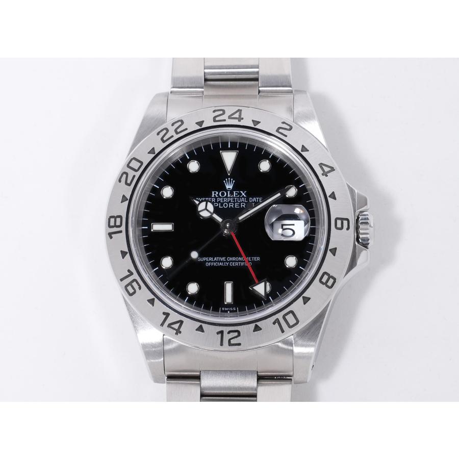 ロレックス エクスプローラーII Ref.16570 ステンレススチール ブラック文字盤 オイスターブレスレット | エクスプローラーII | 01