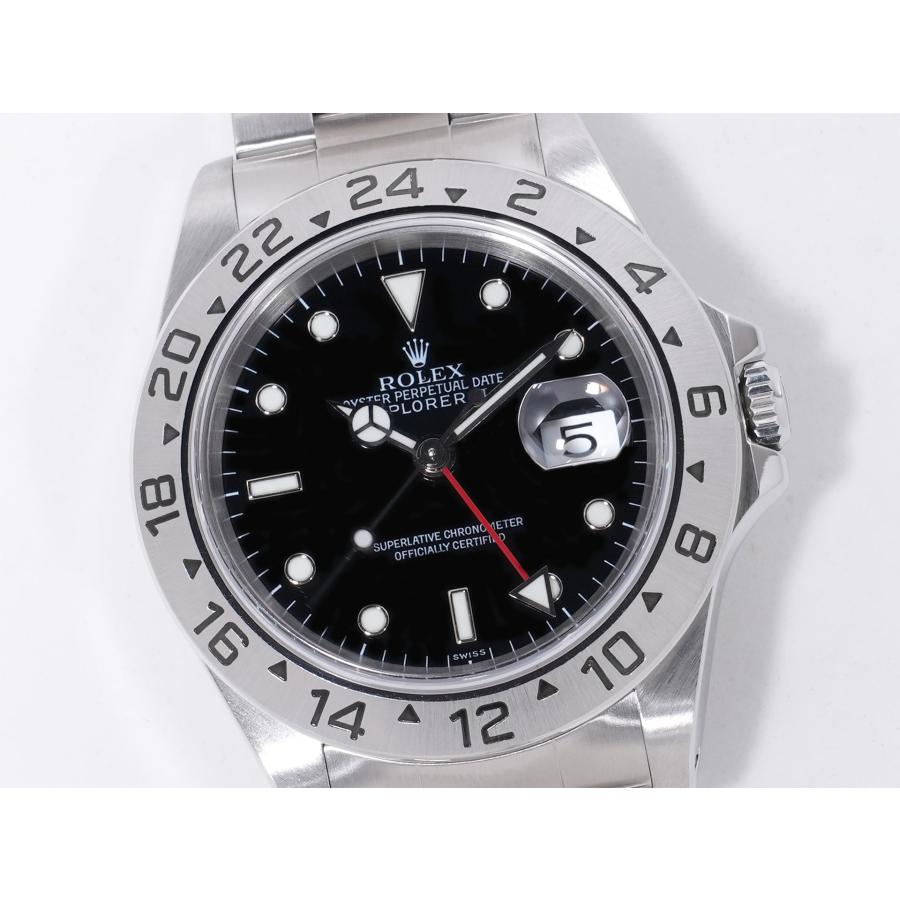 ロレックス エクスプローラーII Ref.16570 ステンレススチール ブラック文字盤 オイスターブレスレット | エクスプローラーII | 02