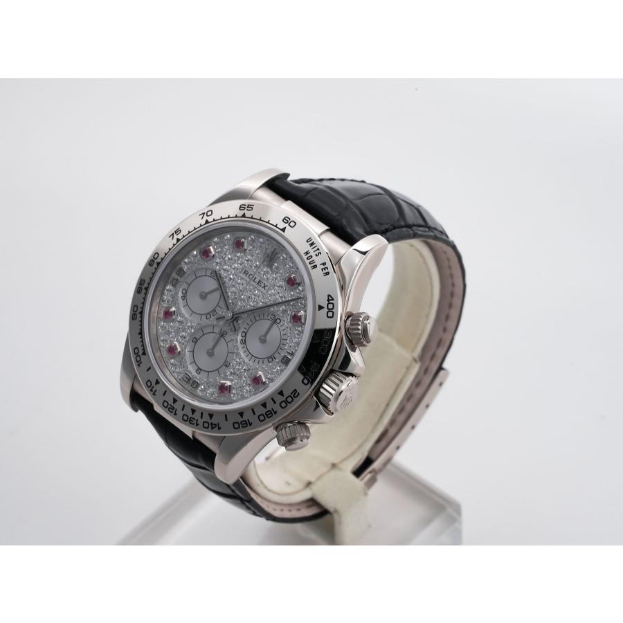 ロレックス デイトナ エルプリメロ Ref.16519 18KWG パヴェダイヤ 8Pルビー文字盤 | コスモグラフ デイトナ | 03