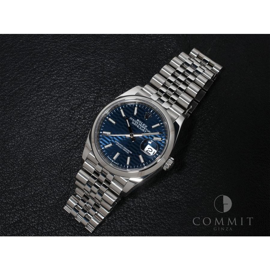 ロレックス デイトジャスト36 Ref.126200 SS ブルーフルーテッド文字盤 | デイトジャスト | 09