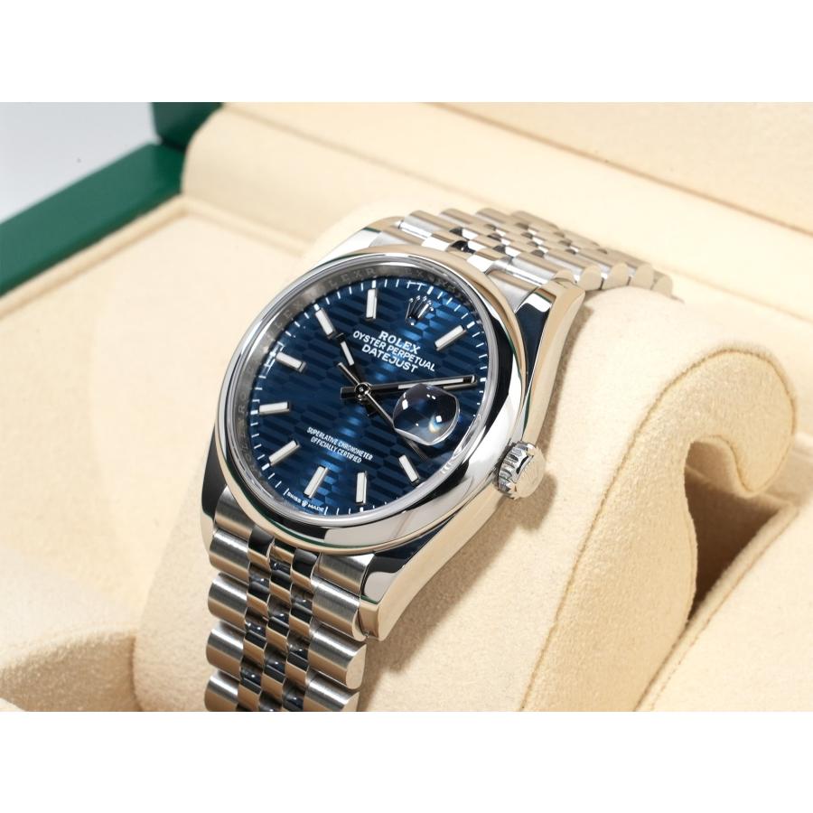 ロレックス デイトジャスト36 Ref.126200 SS ブルーフルーテッド文字盤 | デイトジャスト | 03
