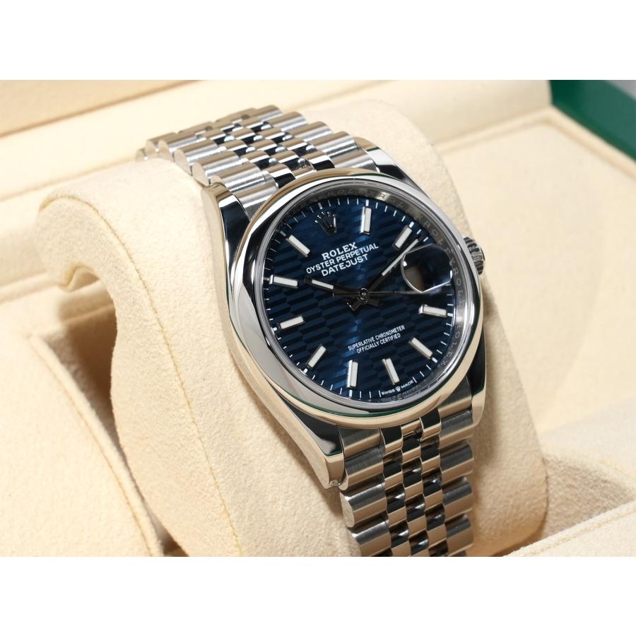 ロレックス デイトジャスト36 Ref.126200 SS ブルーフルーテッド文字盤 | デイトジャスト | 04