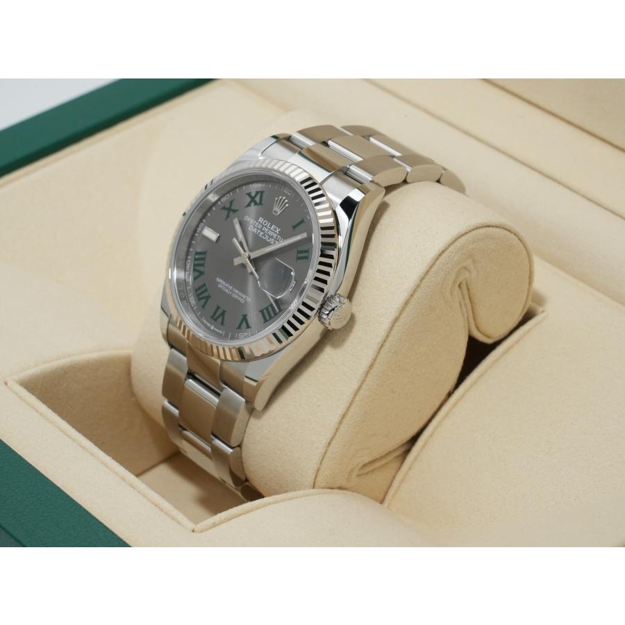ロレックス デイトジャスト36 Ref.126234 ステンレススチール/ホワイトゴールド スレートローマン文字盤 オイスターブレスレット | デイトジャスト | 03