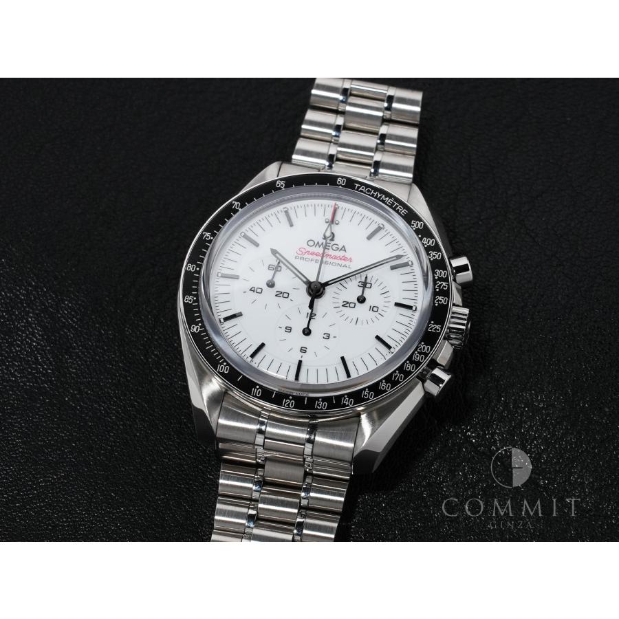 オメガ スピードマスター ムーンウォッチ プロフェッショナル Ref.310.30.42.50.04.001 SS ホワイト文字盤 | OMEGA | 10