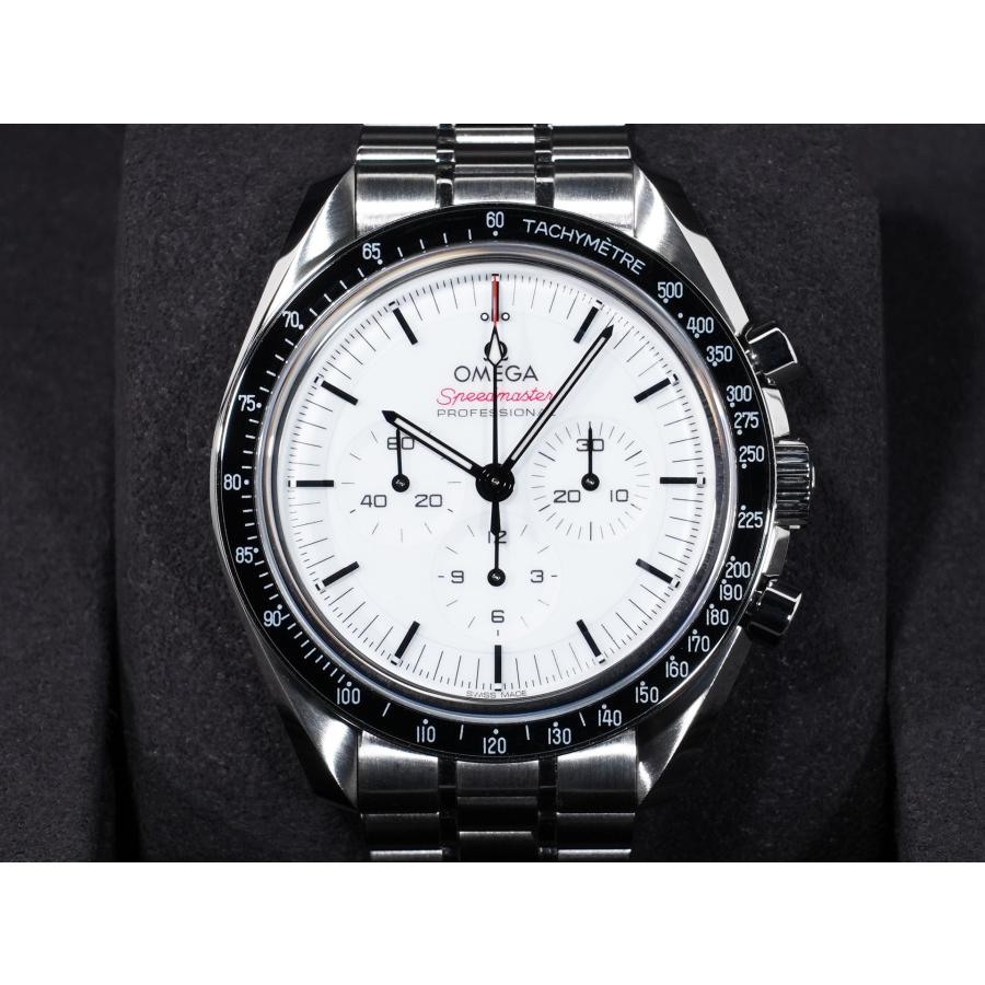 オメガ スピードマスター ムーンウォッチ プロフェッショナル Ref.310.30.42.50.04.001 SS ホワイト文字盤 | OMEGA | 01