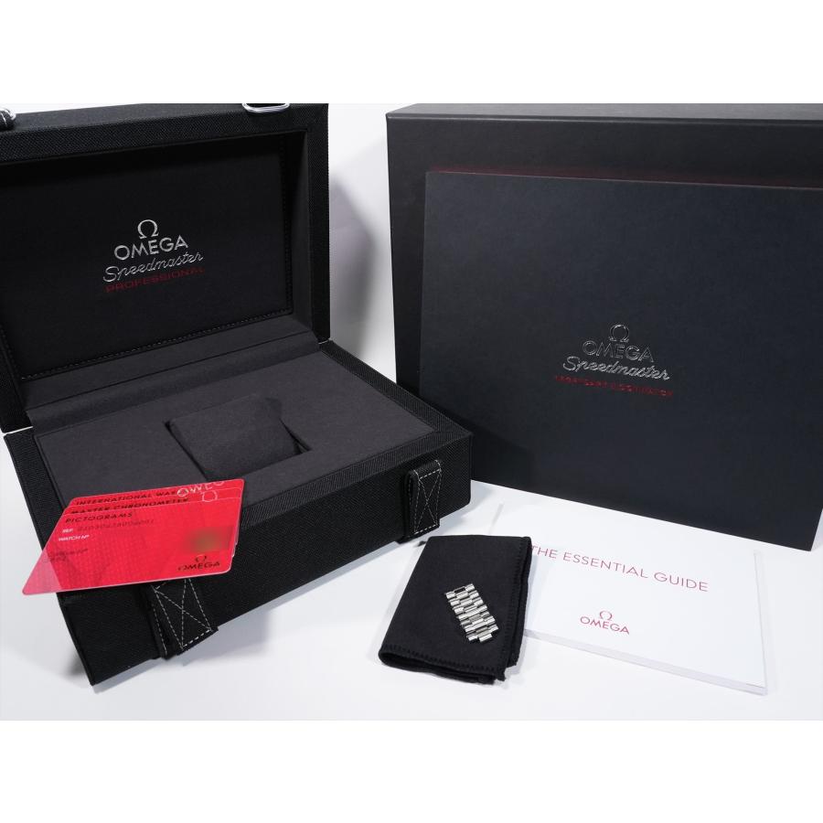 オメガ スピードマスター ムーンウォッチ プロフェッショナル Ref.310.30.42.50.04.001 SS ホワイト文字盤 | OMEGA | 09