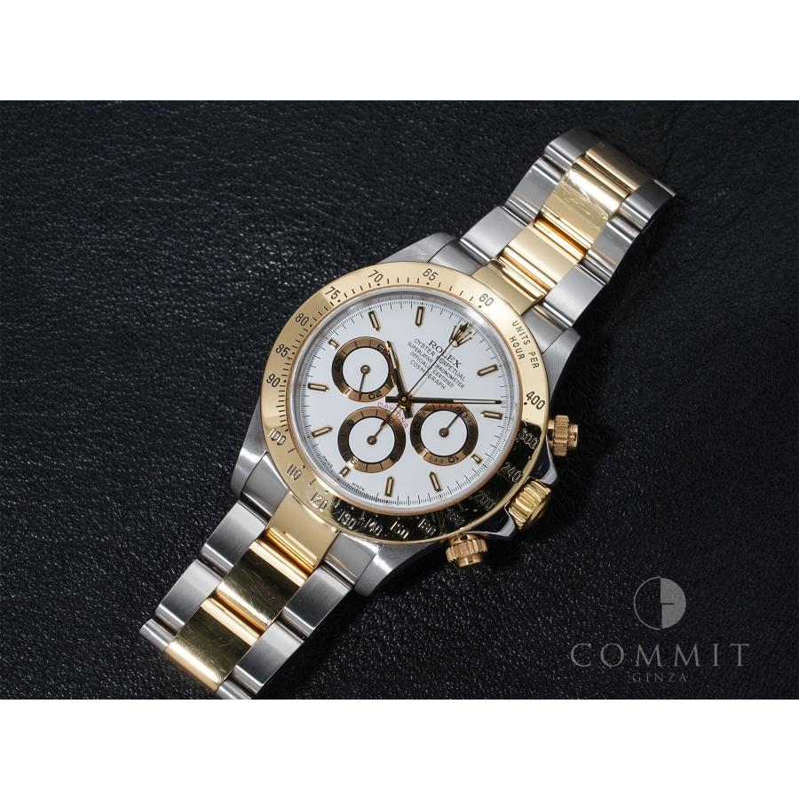 ロレックス デイトナ エルプリメロ Ref.16523 ステンレススチール/イエローゴールド ホワイト文字盤 | コスモグラフ デイトナ | 10