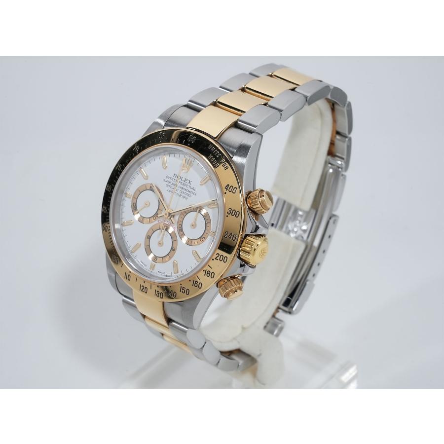 ロレックス デイトナ エルプリメロ Ref.16523 ステンレススチール/イエローゴールド ホワイト文字盤 | コスモグラフ デイトナ | 03