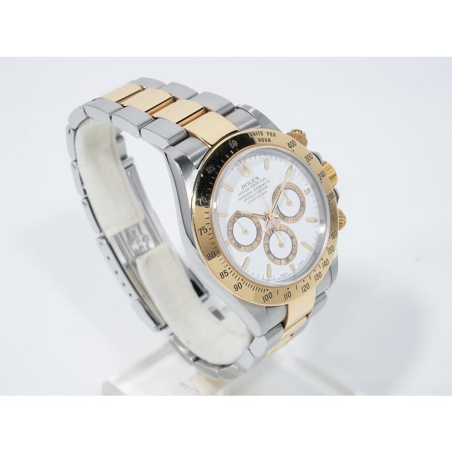 ロレックス デイトナ エルプリメロ Ref.16523 ステンレススチール/イエローゴールド ホワイト文字盤 | コスモグラフ デイトナ | 04