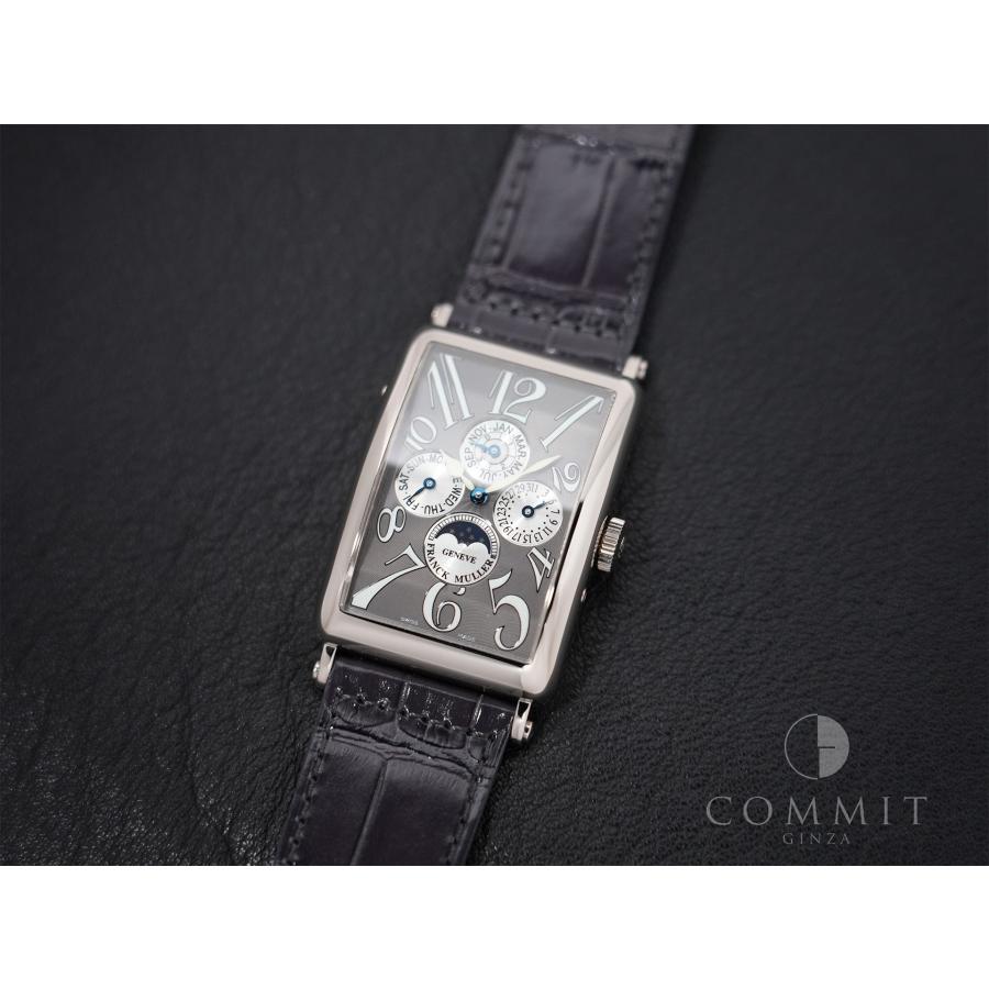 フランクミュラー ロングアイランド パーペチュアルカレンダー Ref.1200 QP ホワイトゴールド グレー文字盤 | FRANCK MULLER | 12