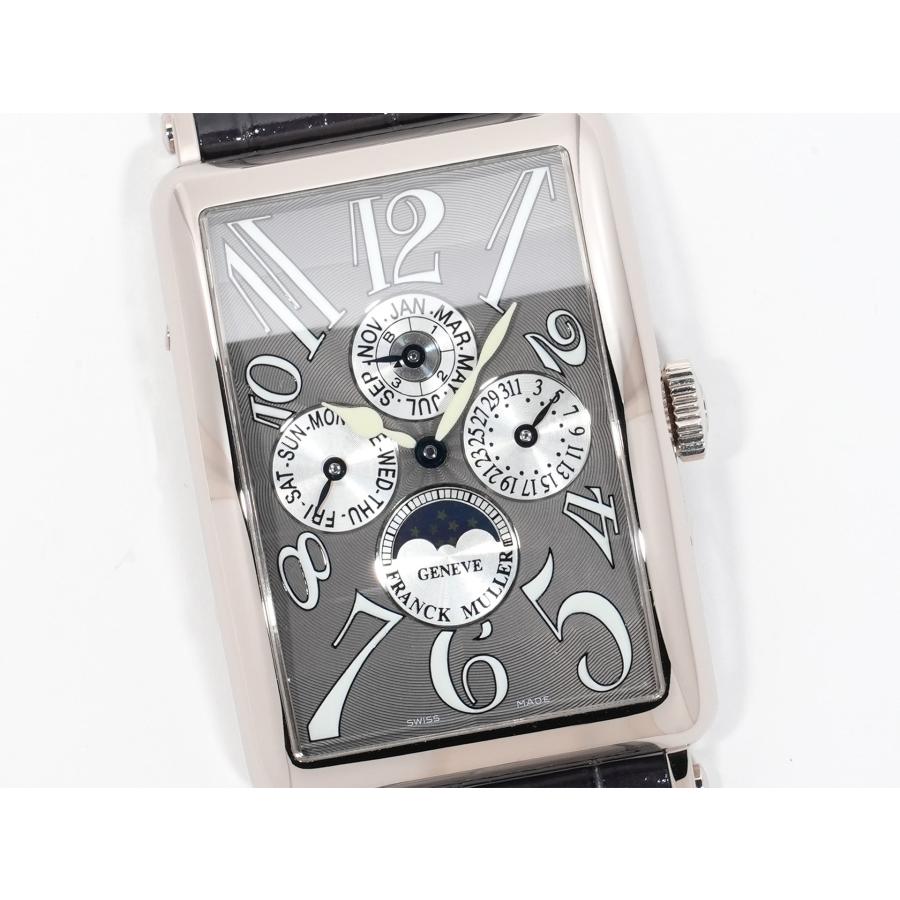 フランクミュラー ロングアイランド パーペチュアルカレンダー Ref.1200 QP ホワイトゴールド グレー文字盤 | FRANCK MULLER | 02