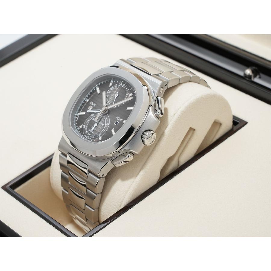 パテックフィリップ ノーチラス トラベルタイム クロノグラフ TIFFANY＆CO. Ref.5990/1A-001 ステンレススチール ブラックグラデーション文字盤 | ノーチラス | 03