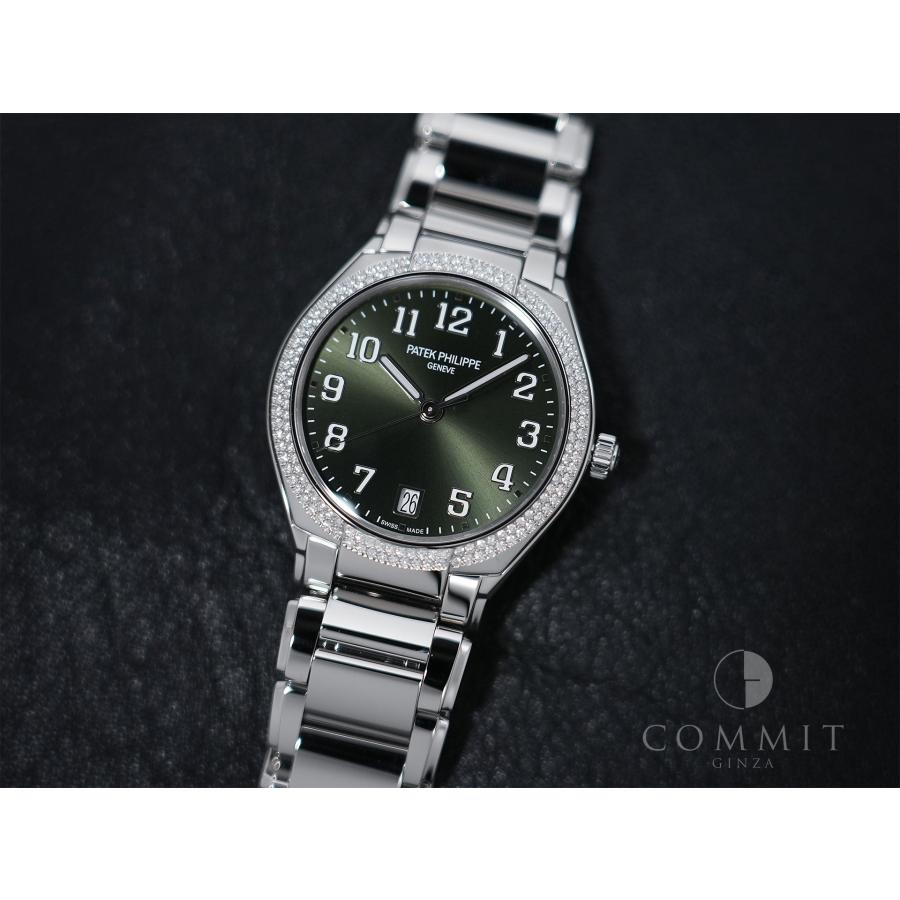 パテックフィリップ Twenty-4 Ref.7300/1200A-011 ステンレススチール オリーブグリーン ソレイユ文字盤 | PATEK PHILIPPE | 11