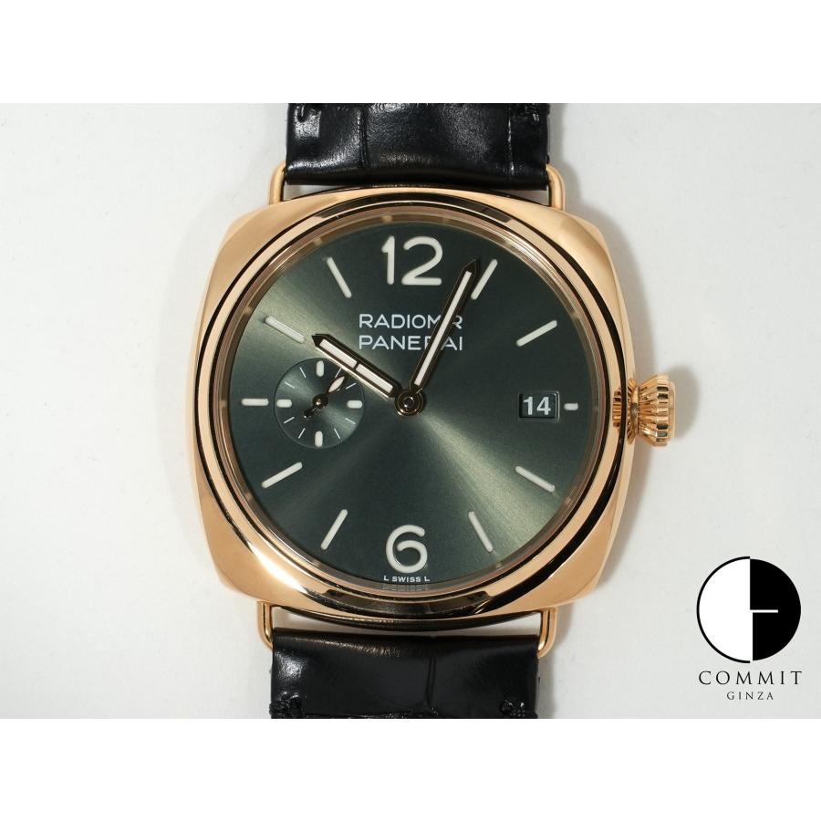 パネライ ラジオミール クアランタ イエローゴールド Ref.PAM01437 18KYG グリーン文字盤 | OFFICINE PANERAI