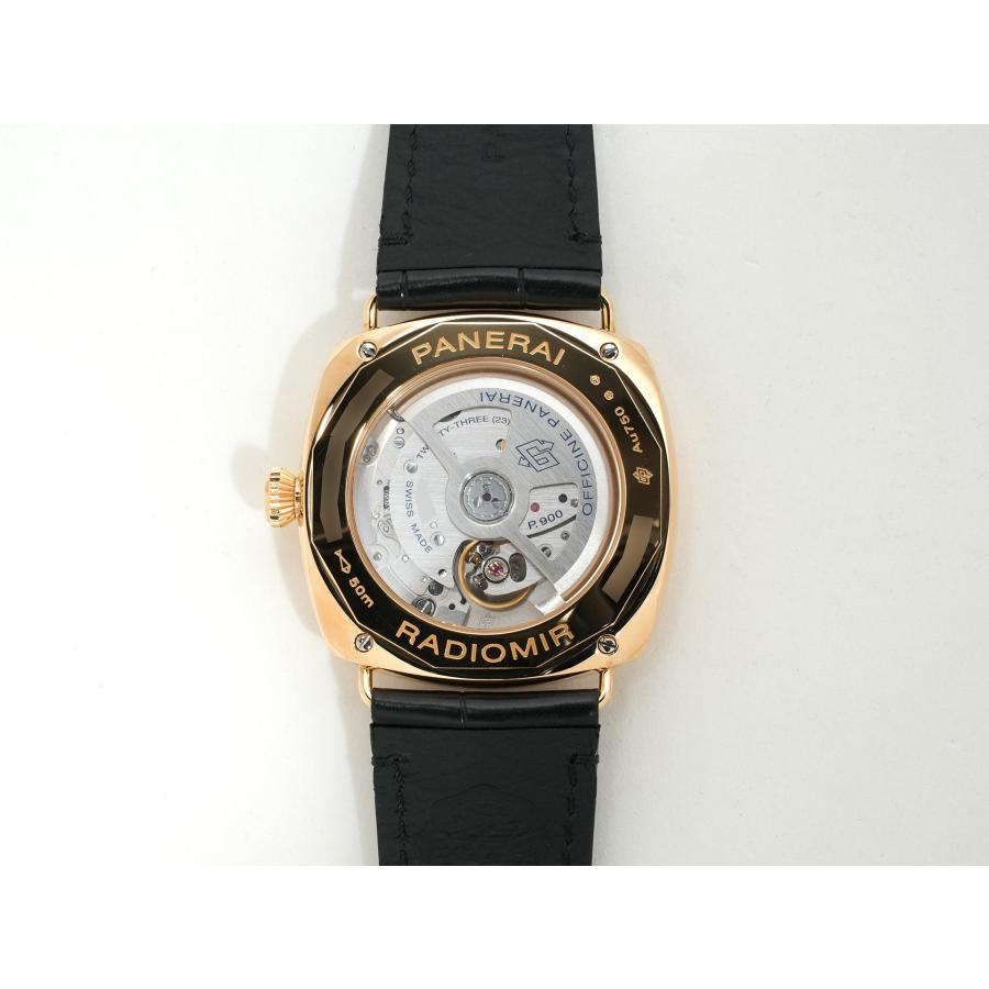 パネライ ラジオミール クアランタ イエローゴールド Ref.PAM01437 18KYG グリーン文字盤 | OFFICINE PANERAI | 06