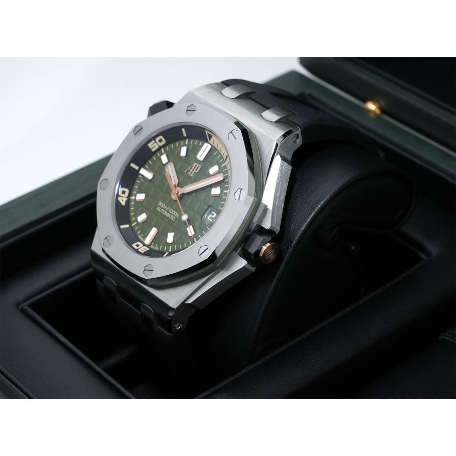 オーデマピゲ ロイヤルオーク オフショア ダイバー Ref.15720ST.OO.A052CA.01 ステンレススチール カーキグリーン文字盤 | AUDEMARS PIGUET | 03