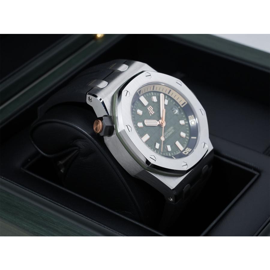 オーデマピゲ ロイヤルオーク オフショア ダイバー Ref.15720ST.OO.A052CA.01 ステンレススチール カーキグリーン文字盤 | AUDEMARS PIGUET | 04
