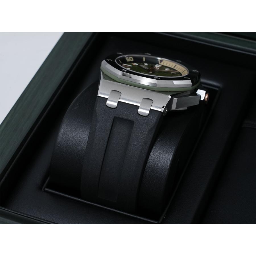 オーデマピゲ ロイヤルオーク オフショア ダイバー Ref.15720ST.OO.A052CA.01 ステンレススチール カーキグリーン文字盤 | AUDEMARS PIGUET | 05