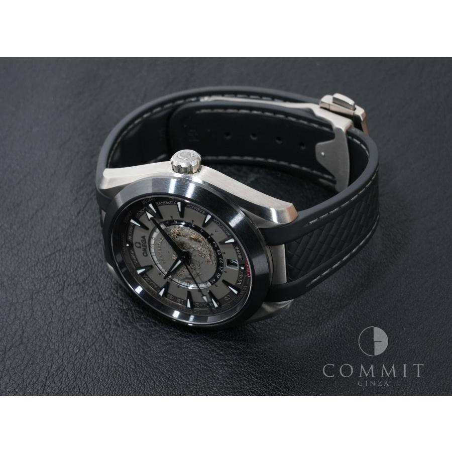 オメガ シーマスター アクアテラ 150M GMT ワールドタイマー Ref.220.92.43.22.99.001 チタン グレー文字盤 | OMEGA | 09