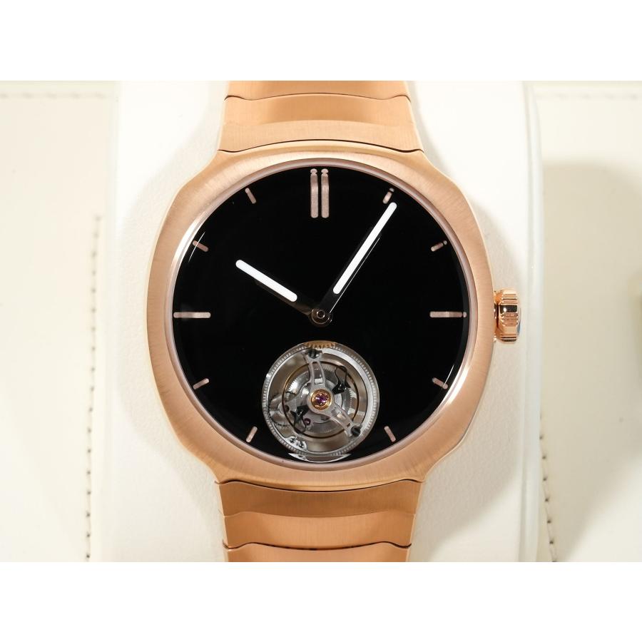 H.モーザー ストリームライナー トゥールビヨン ベンタブラック Ref.6804-0400 18Kレッドゴールド | H.モーザー | 01