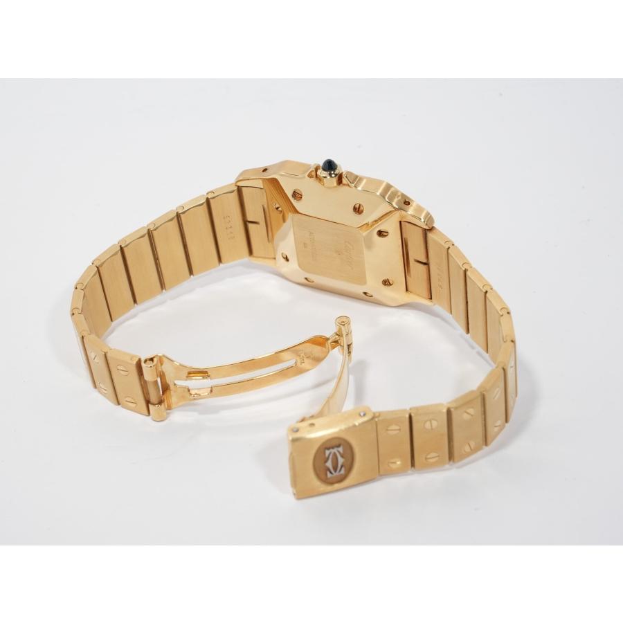 カルティエ サントス ガルべ LM Ref.2960 イエローゴールド ホワイト文字盤 | Cartier | 07