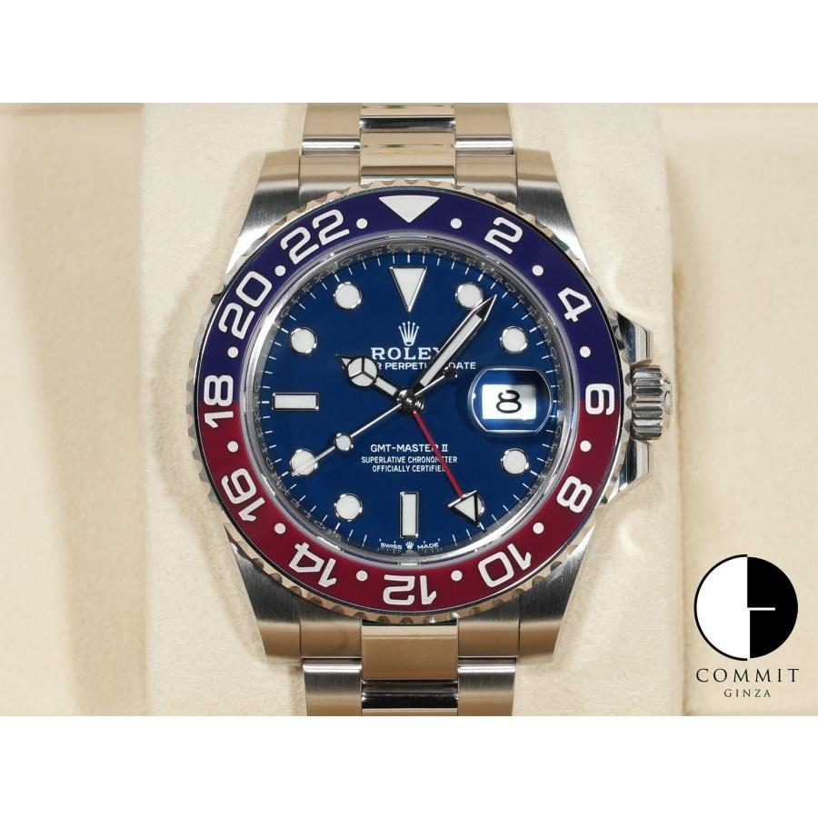 ロレックス GMTマスターII Ref.126719BLRO ホワイトゴールド ミッドナイトブルー文字盤 オイスターブレスレット | GMTマスター