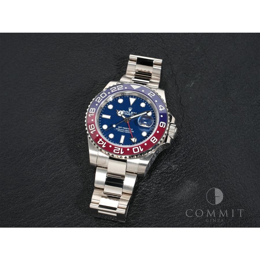 ロレックス GMTマスターII Ref.126719BLRO ホワイトゴールド ミッドナイトブルー文字盤 オイスターブレスレット | GMTマスター | 10