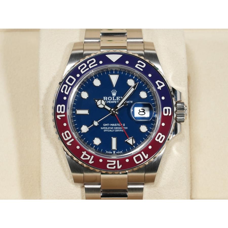 ロレックス GMTマスターII Ref.126719BLRO ホワイトゴールド ミッドナイトブルー文字盤 オイスターブレスレット | GMTマスター | 01