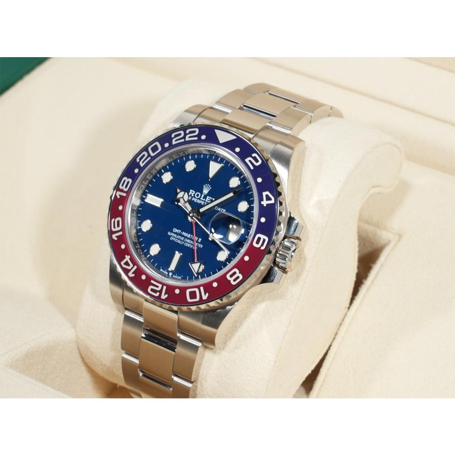 ロレックス GMTマスターII Ref.126719BLRO ホワイトゴールド ミッドナイトブルー文字盤 オイスターブレスレット | GMTマスター | 03