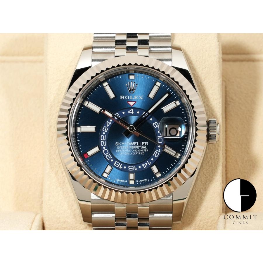 ロレックス スカイドゥエラー Ref.336934 SS/WG ブルー文字盤 ジュビリーブレスレット | スカイドゥエラー