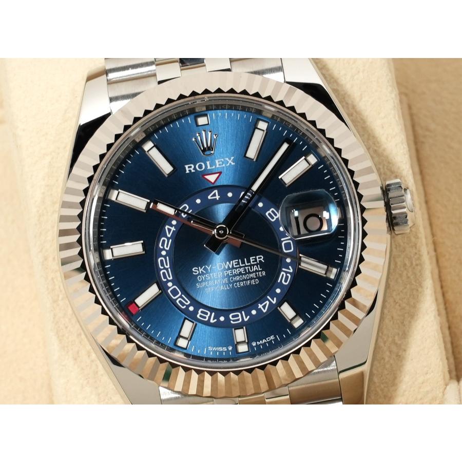 ロレックス スカイドゥエラー Ref.336934 SS/WG ブルー文字盤 ジュビリーブレスレット | スカイドゥエラー | 02