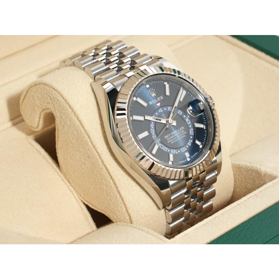 ロレックス スカイドゥエラー Ref.336934 SS/WG ブルー文字盤 ジュビリーブレスレット | スカイドゥエラー | 04