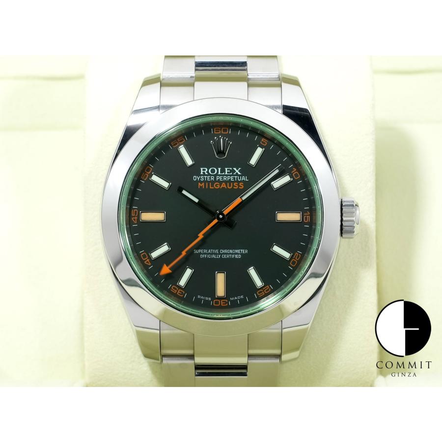 ロレックス ミルガウス Ref.116400GV ステンレススチール ブラック文字盤 | ミルガウス