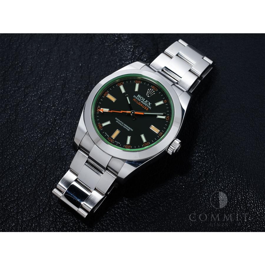 ロレックス ミルガウス Ref.116400GV ステンレススチール ブラック文字盤 | ミルガウス | 10