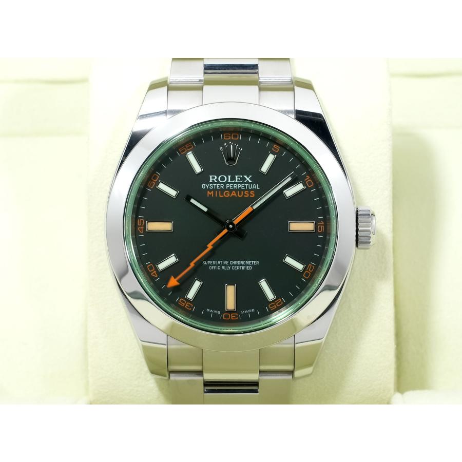 ロレックス ミルガウス Ref.116400GV ステンレススチール ブラック文字盤 | ミルガウス | 01