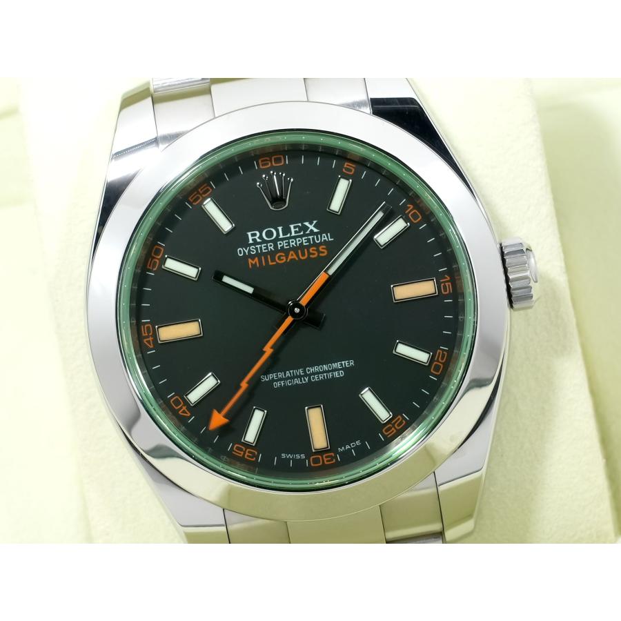 ロレックス ミルガウス Ref.116400GV ステンレススチール ブラック文字盤 | ミルガウス | 02