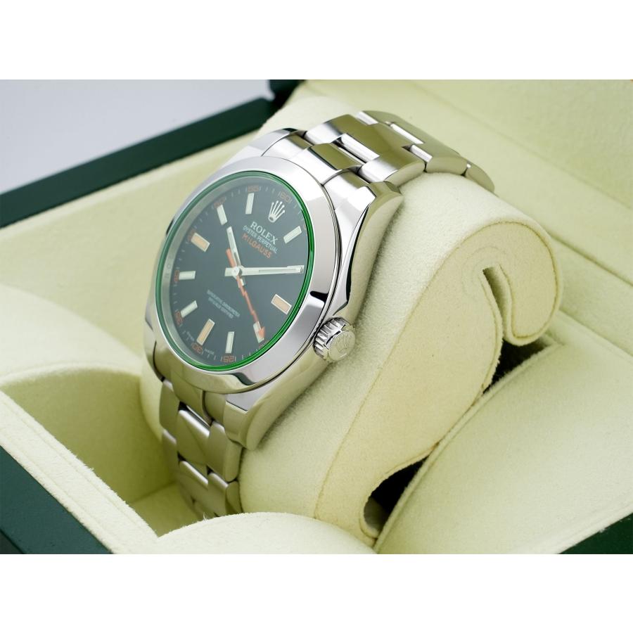 ロレックス ミルガウス Ref.116400GV ステンレススチール ブラック文字盤 | ミルガウス | 03