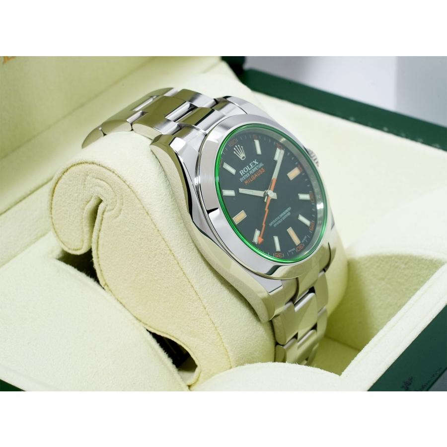 ロレックス ミルガウス Ref.116400GV ステンレススチール ブラック文字盤 | ミルガウス | 04
