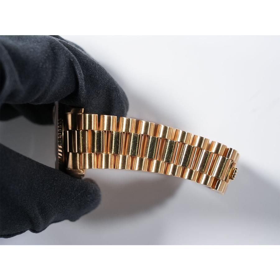 ロレックス デイデイト36 Ref.18238G イエローゴールド シャンパンx10Pダイヤ文字盤 | デイデイト | 08