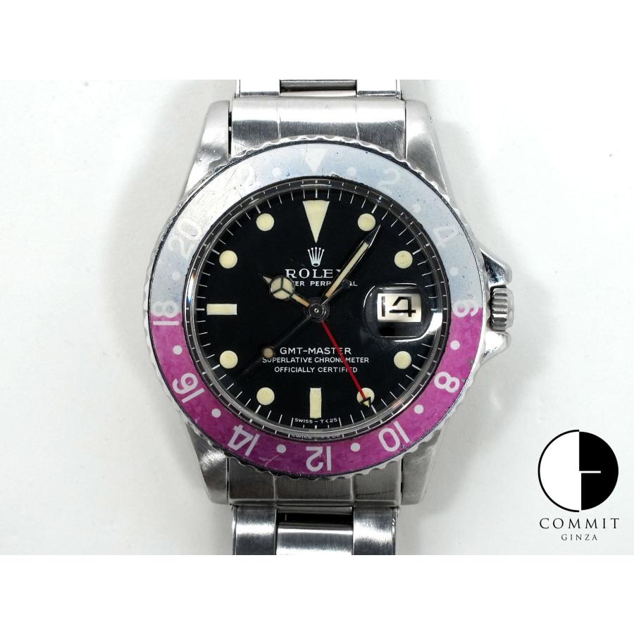 ロレックス GMTマスター Ref.1675 ステンレススチール ブラック文字盤 オイスターブレスレット | GMTマスター