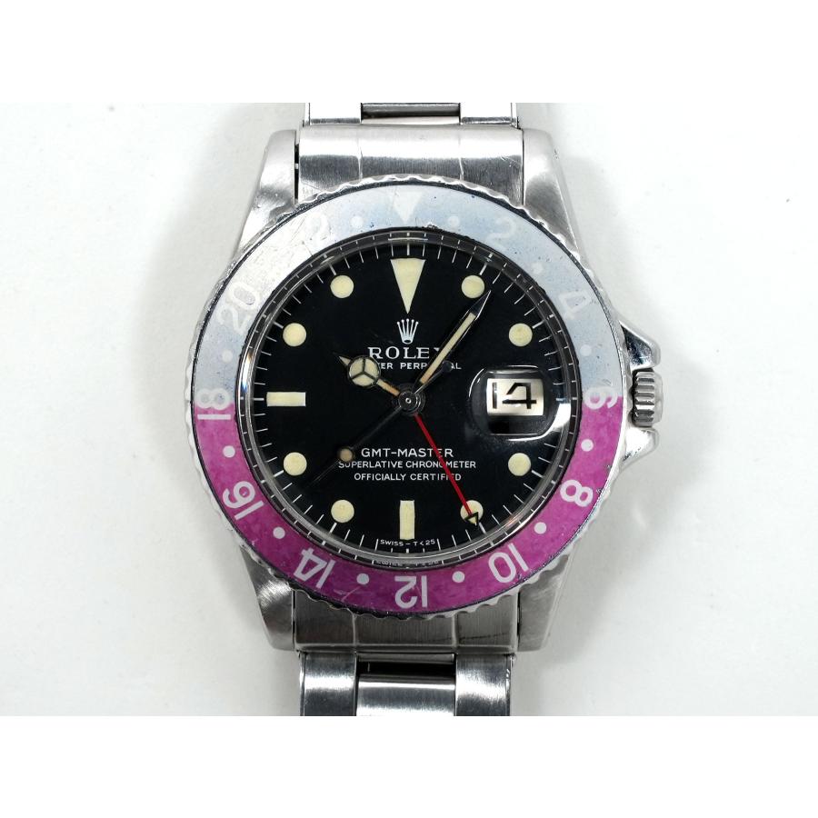 ロレックス GMTマスター Ref.1675 ステンレススチール ブラック文字盤 オイスターブレスレット | GMTマスター | 01