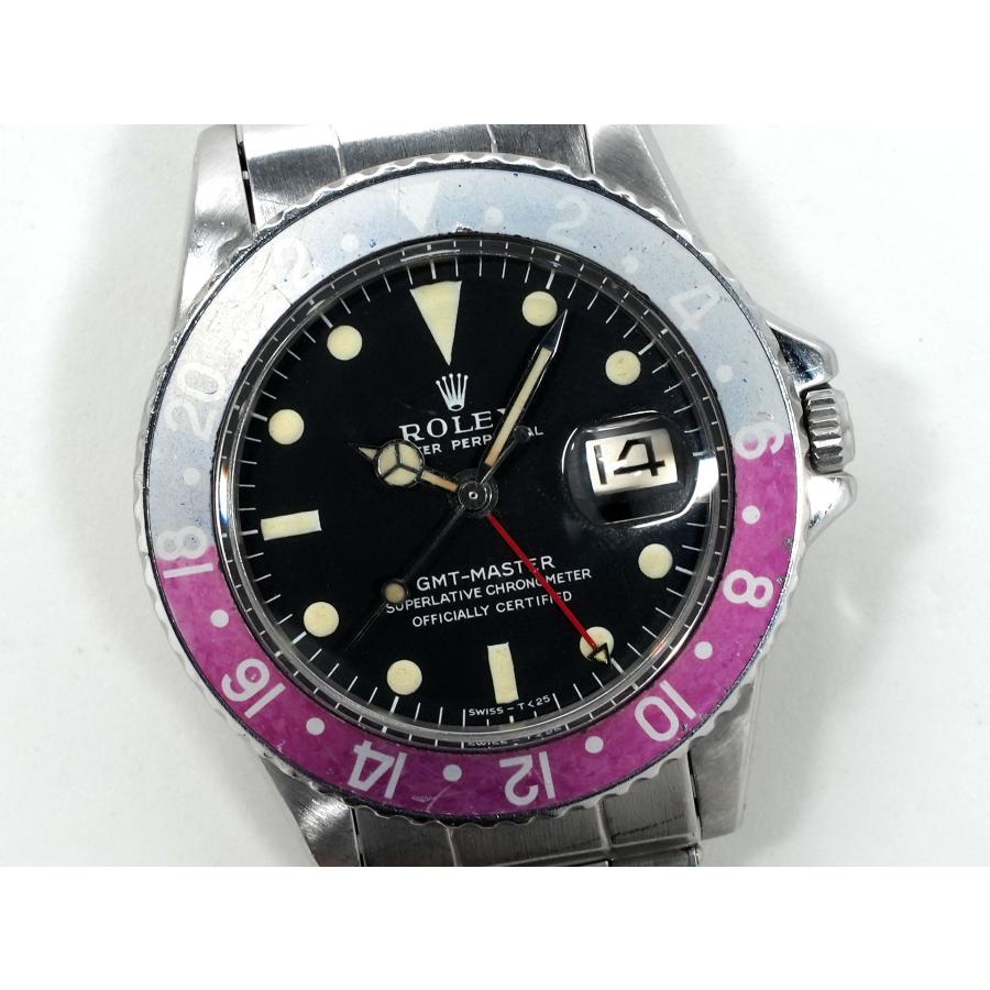 ロレックス GMTマスター Ref.1675 ステンレススチール ブラック文字盤 オイスターブレスレット | GMTマスター | 02